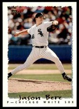 1995 Topps Jason Bere Chicago White Sox #444