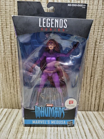 Marvel Legends Inhumans Medusa 6" Action Figure Walgreens Ex (BOX HAS DAMAGE) Cover