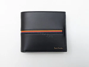 Cartera con inserción de rayas brillantes Paul Smith Signature Artist - Imagen 1 de 9