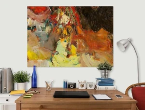 3D Buntes Aquarell 271RAI Wandaufkleber Wandgemälde Abziehbilder Allan P Honey - Picture 1 of 10