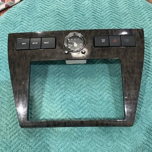 2006-09 FORD FUSION MERCURY MILAN DASH RADIO BEZEL W CLOCK OEM *244 - Picture 1 of 10