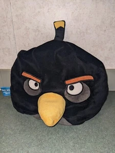 Angry Birds Plush Black Bomb Stuffed Toy Soft 16 In - Picture 1 of 8