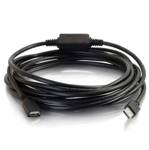 16ft (4.9m) USB A Male to Female Active Extension Cable - Plenum, CMP-Rated - Picture 1 of 1