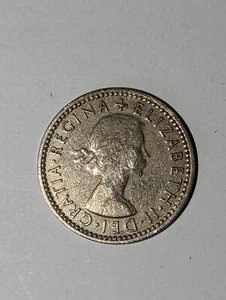 1962 Sixpence Coin Queen Elizabeth II Copper-nickel Xtra Fine - Picture 1 of 2