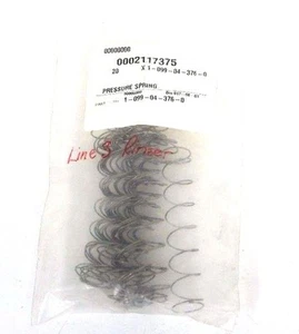 LOT OF 20 NEW KRONES 1-099-04-376-0 PRESSURE SPRINGS 1099043760 - Picture 1 of 3