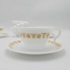 Butterfly Gold Corelle By Corning Hook Handle Coffee Tea Cups And Saucers  Qty 8