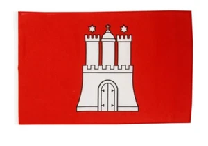 Deutschland Hamburg Banner Hamburger Fahnen Flaggen 30x45cm - Bild 1 von 1