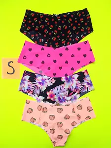Victoria's Secret PINK Size S Seamless Cheeky Panty Bundle - Lot of 4 - Picture 1 of 9