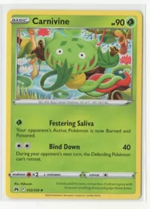 Pokemon Crown Zenith - 012/159 Carnivine - Picture 1 of 1
