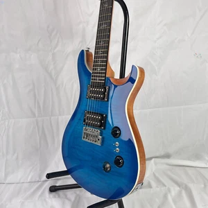 Custom SE Electric Guitar Mahogany Solid Body with Maple Top 24 Frets 6 Strings - Picture 1 of 16