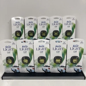 LOT x10 FEBREZE Light Car Bamboo Scent Air Freshener Vent Clip 2 Ml - Picture 1 of 7