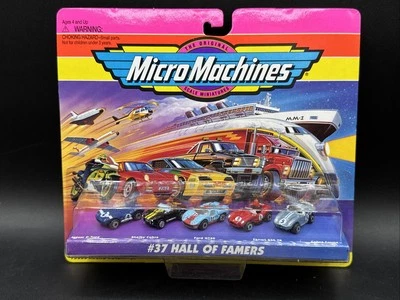 1993 Micro Machines HALL OF FAMERS #37 JAGUAR D TYPE COBRA FORD FERRARI COBRA  - Image 1 of 4