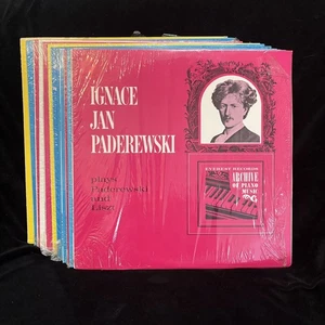 EVEREST Archive of Piano Music historic series - 12-LP GROUP LOT, MOST IN SHRINK - Picture 1 of 23