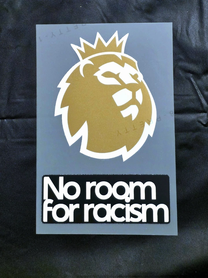 2023-2026 EPL English Premier League Patch Champions Badge & No Room for Racism - Image 1 of 1