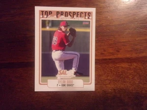 2022 South Atlantic League Prospects DYLAN DODD card ATLANTA BRAVES - Picture 1 of 1