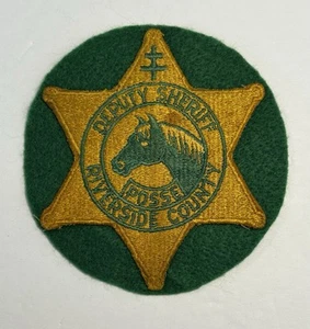 CALIFORNIA CA RIVERSIDE COUNTY DEPUTY SHERIFF MOUNTED POSSE PATCH HORSE #PDD27 - Picture 1 of 3