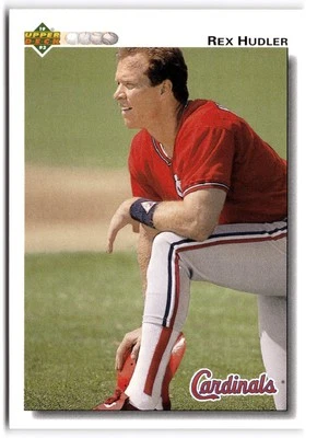1992 Upper Deck #670 Rex Hudler - Image 1 of 2