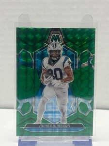 Chuba Hubbard - 2024 Panini Mosiac - Green Prizm - Football - Picture 1 of 2