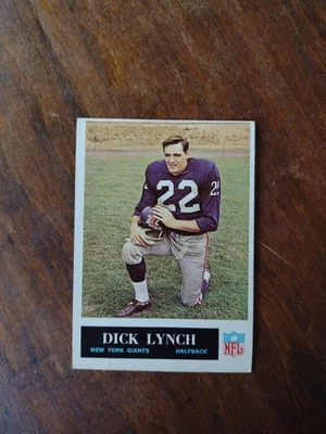 1965 Philadelphia #119 Dick Lynch New York Giants Ex - Image 1 of 2