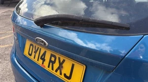 Ford Fiesta MK7.5  Zetec Hatch 5 Door 13-17 Tailgate Boot Panel Trim Candy Blue  - Picture 1 of 4