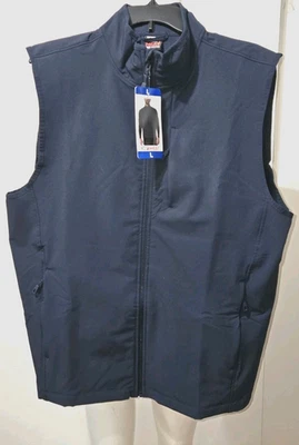 New w/Tag Blue 32 Degree Heat Vest Size L  Full Zipper W/Pockets - Image 1 of 4