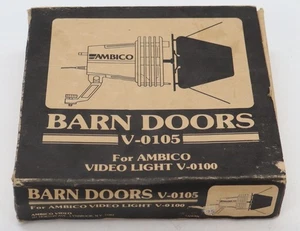 Ambico V-0105 Barn Doors for Ambico Video Light V-0100 VINTAGE - Picture 1 of 4
