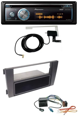 Pioneer Bluetooth DAB MP3 USB CD Autoradio für Audi A6 01-05 C5 Symphony Quadloc - Bild 1 von 4