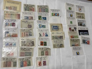 100’s Of Vintage Stamps - China Japan Indonesia - Mint Unhinged - Picture 1 of 8