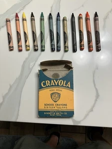 Vintage Crayola Crayons 16 - Picture 1 of 8