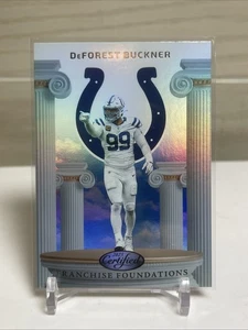 2025 Panini Certified DeForest Buckner Franchise Foundations #FFO-DBR - Bild 1 von 5