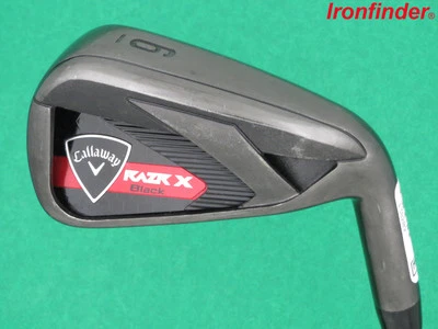 Callaway RAZR X Black 6 Iron Graphite Regular I-75G Shaft Mens Right Handed - Image 1 of 4