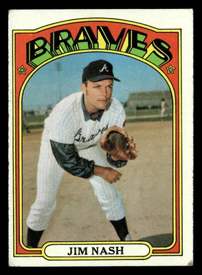 1972 Topps Jim Nash #401 VG-EX Atlanta Braves - Image 1 of 2