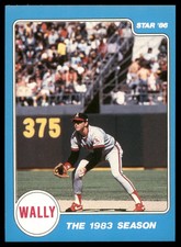 1986 Star Wally Joyner Stickers (Blue) The 1983 Season #NNO RC NM/MT or Better
