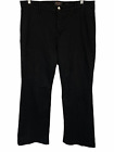Jen7 By 7 For All Mankind Women's Pull-On Tailorless Trousers - Black Size 0