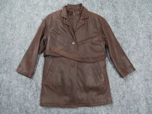 Adventure Bound Jacket Mens Small Brown Thinsulate Thermal Lined Wilsons Leather - Picture 1 of 10