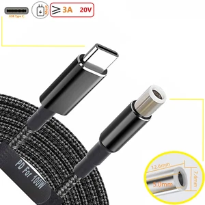 USB Type C to Laptop DC 7.4mm PD Power Charger Adapter Charging Cable converter - Picture 1 of 6