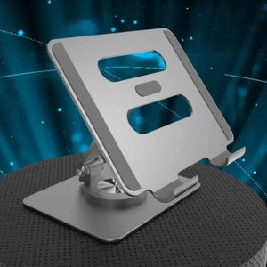Laptop Computer Bracket Portable Laptop Bracket Rotary Aluminum Alloy Adjustable - Photo 1/13