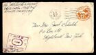 Mayfairstamps US 1945 APO 45 to Highland Signed Censor Cover aaj_81675