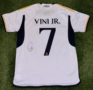 Camiseta firmada por Vini Jr Real Madrid 23/24 - Imagen 1 de 3