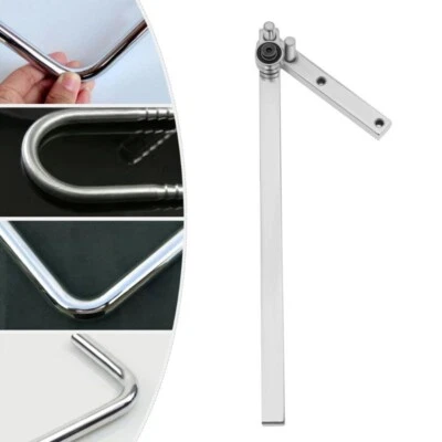 Piegatrice manuale piegatrice manuale mini piegatrice universale barra piatta asta 0-180° - Immagine 1 di 4