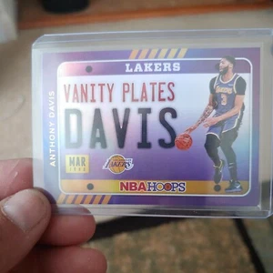 2020-21 Panini Hoops Vanity Plates Holo Anthony Davis #7 - Bild 1 von 3