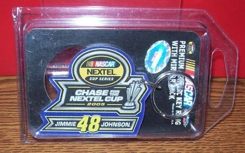 JIMMIE JOHNSON #48 2005 CHAMPION ACRYLIC WINCRAFT KEYCHAIN BRAND NEW!!!! Cover