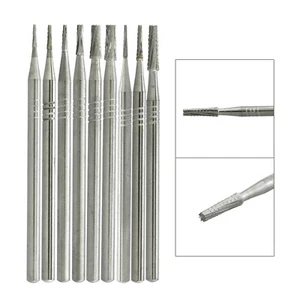 Wave Dental Straight Handpiece Bur Tungsten Carbide Taper Fissure HP 699 Prima - Picture 1 of 63