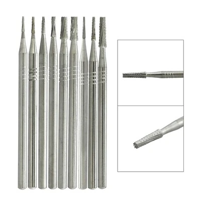Wave Dental Straight Handpiece Bur Tungsten Carbide Taper Fissure HP 699 Prima - Image 1 of 4