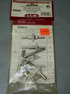 G Scale LGB 62006 Set of Gears/Axles for 4-6 Wheels - Picture 1 of 2