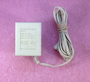 TELEPHONE POWER SUPPLY / AC ADAPTER MODEL: LADW-1 12V DC 200mA - 74 INCH CORD - Picture 1 of 8