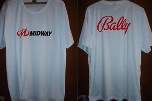 T-SHIRT - BALLY MIDWAY - Nintendo 64 Dreamcast Playstation XBox - Retro Gaming - Picture 1 of 5