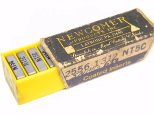 NEW SURPLUS 10PCS. NEWCOMER SNMG 633 GRADE: NT5C CARBIDE INSERTS - Picture 1 of 1