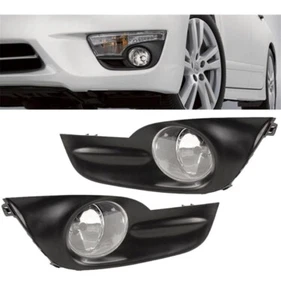 407 Fit For 2013-2015 Nissan Altima 4Dr Clear Bumper Fog Lights Lamps+Switch - Picture 1 of 13
