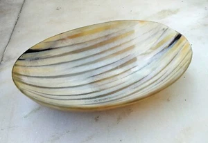 Real Ox Horn Made Dry Fruit dish tray Natural Finish Dining Table Decorative - Picture 1 of 4